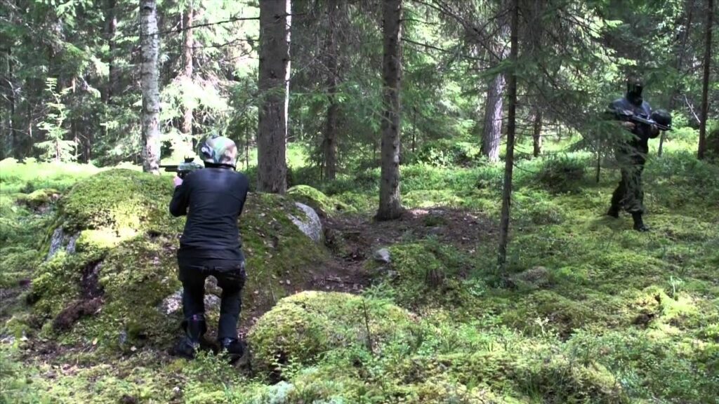 Laser tag en espacios naturales